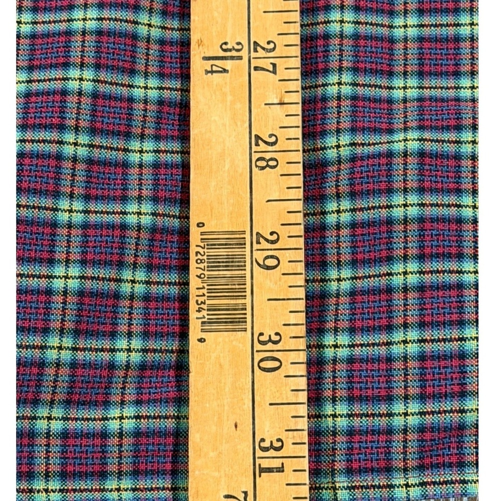 Polo Ralph Lauren Mens Large Plaid Button Down LS Shirt Red Green Blue Cotton L - Picture 4 of 6